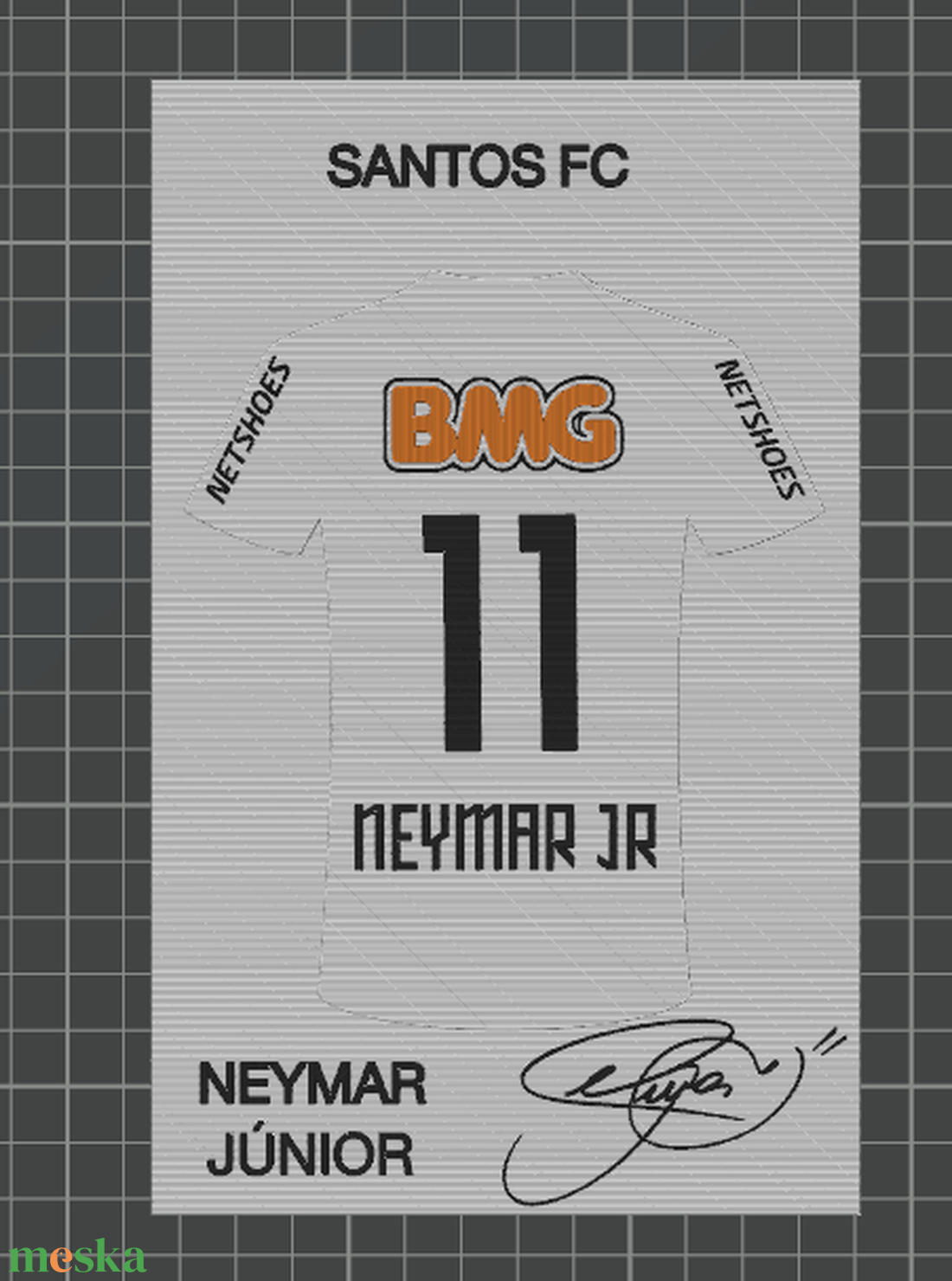 Neymar Júnior egyedi dekor - otthon & életmód - dekoráció - dísztárgy - Meska.hu