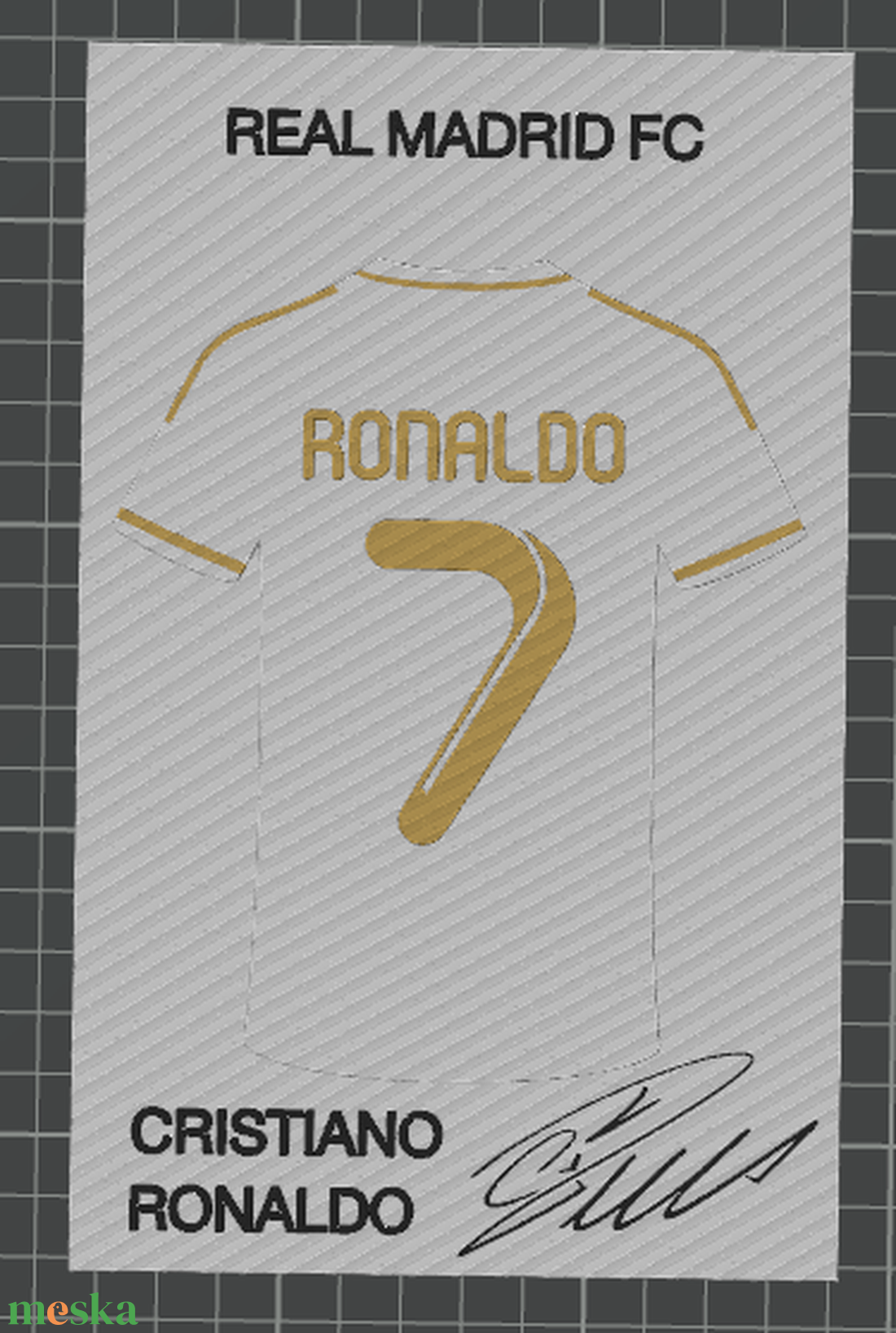 Cristiano Ronaldo � falikép, egyedi dekor - otthon & életmód - dekoráció - fali és függő dekoráció - falra akasztható dekor - Meska.hu