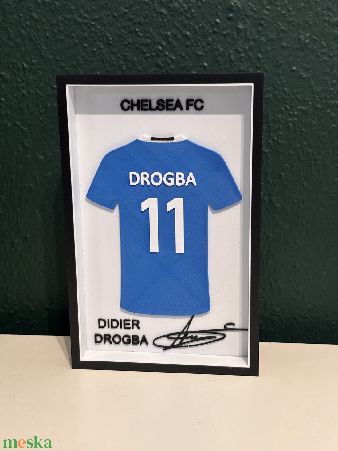 Didier Drogba egyedi dekor - otthon & életmód - dekoráció - dísztárgy - Meska.hu