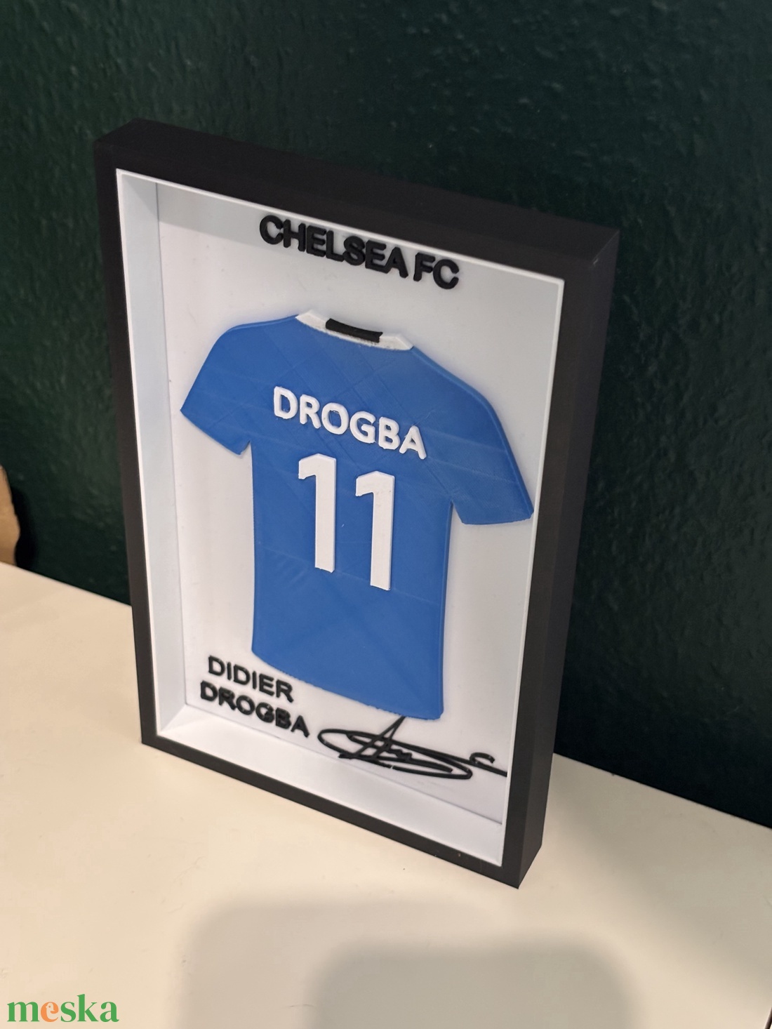 Didier Drogba egyedi dekor - otthon & életmód - dekoráció - dísztárgy - Meska.hu