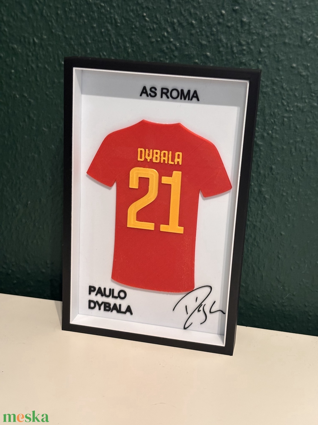 Paulo Dybala egyedi dekor - otthon & életmód - dekoráció - dísztárgy - Meska.hu