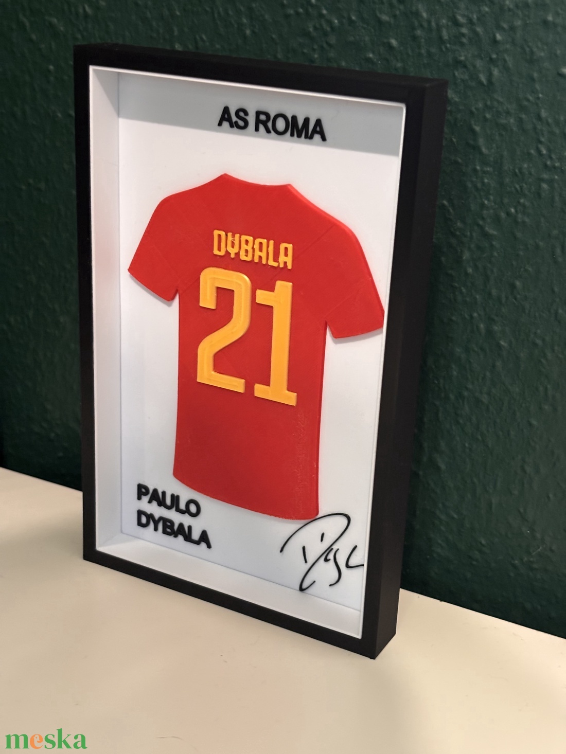 Paulo Dybala egyedi dekor - otthon & életmód - dekoráció - dísztárgy - Meska.hu