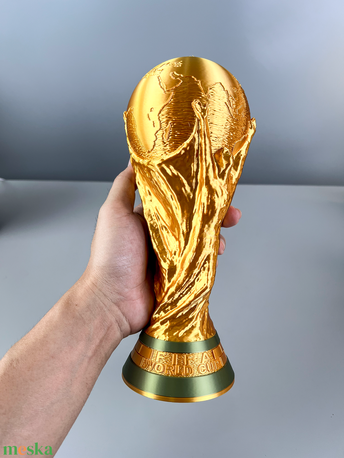 FIFA trófea  - otthon & életmód - dekoráció - asztal és polc dekoráció - asztaldísz - Meska.hu