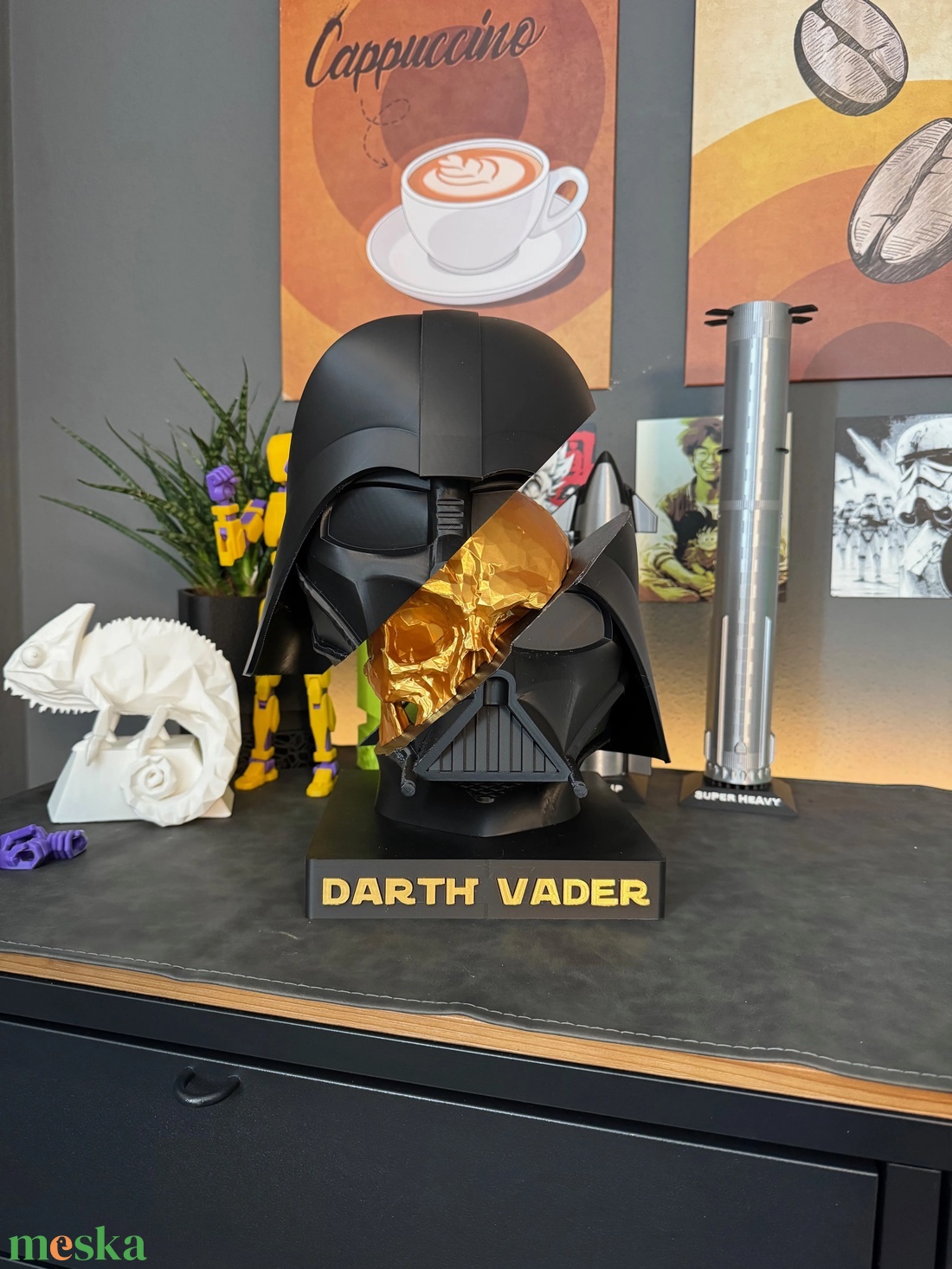 Dart Vader szobor - otthon & életmód - dekoráció - asztal és polc dekoráció - asztaldísz - Meska.hu