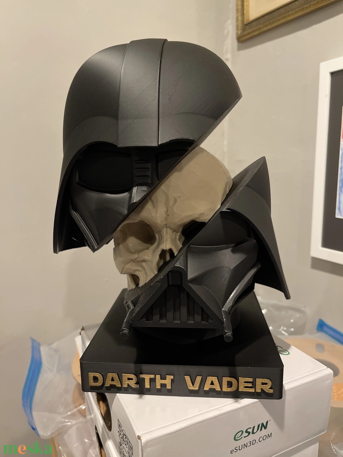 Dart Vader szobor - otthon & életmód - dekoráció - asztal és polc dekoráció - asztaldísz - Meska.hu
