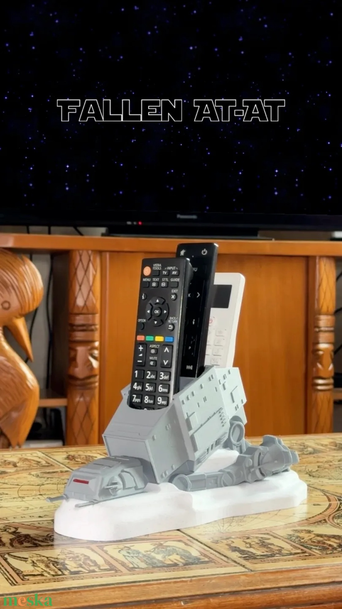 Star Wars AT-AT távirányító tartó - otthon & életmód - dekoráció - asztal és polc dekoráció - asztaldísz - Meska.hu