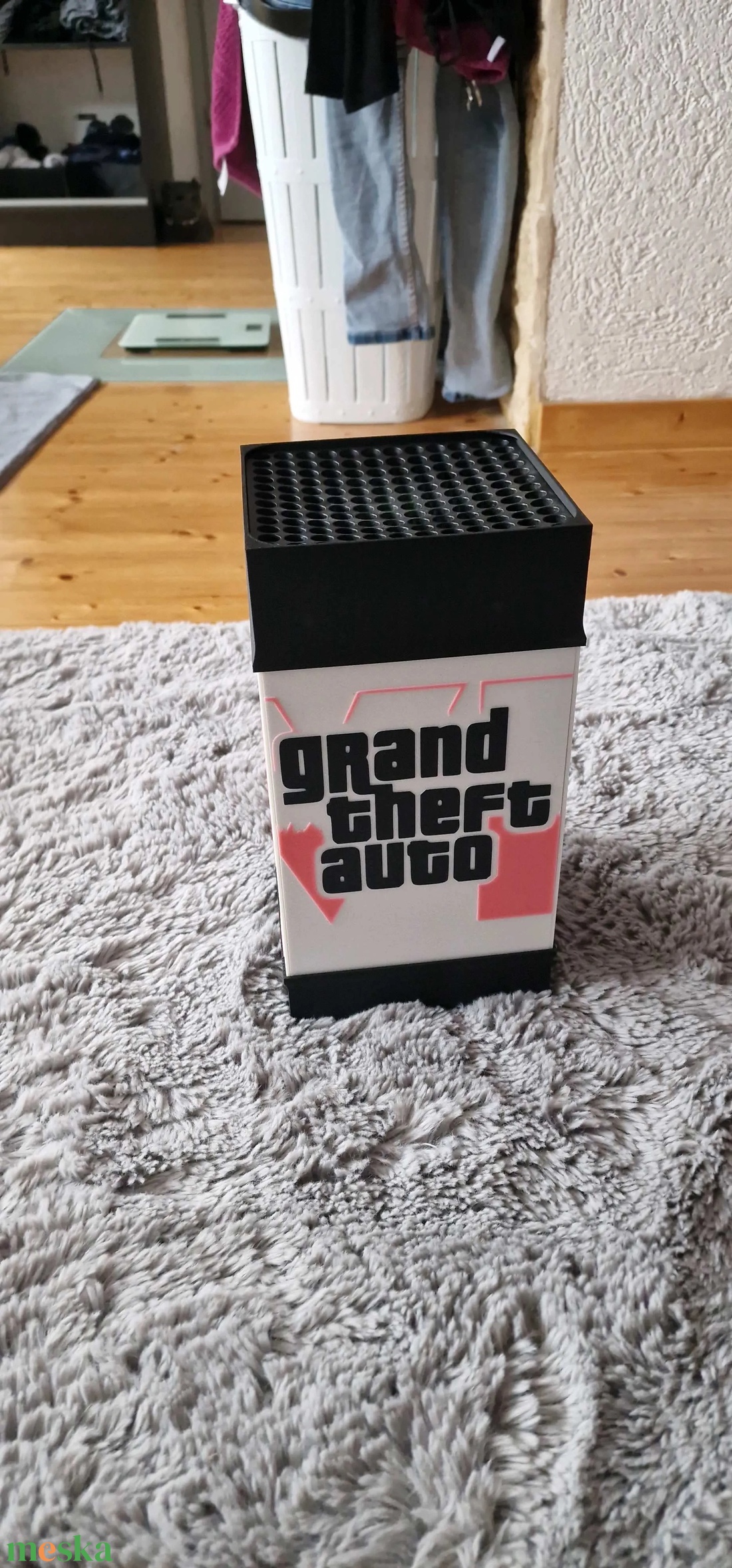 Xbox Series X konzol borítás GTA VI stílusban - művészet - más gyűjtemények - Meska.hu