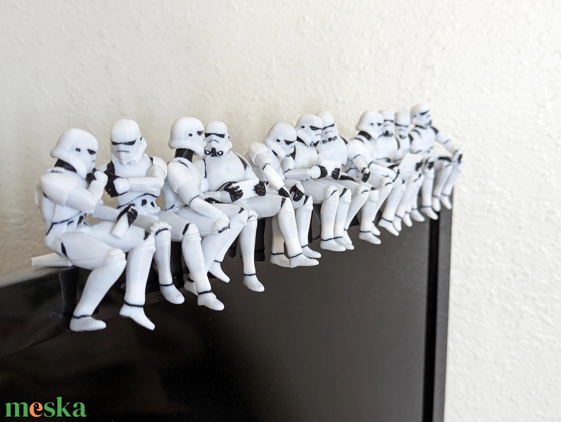 Stormtrooper polcdísz - otthon & életmód - dekoráció - dísztárgy - Meska.hu