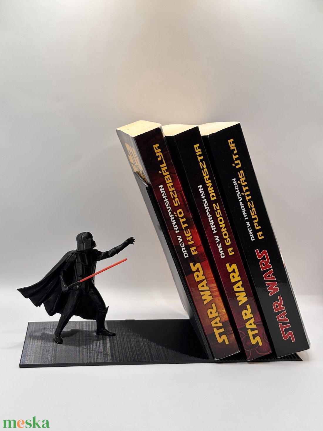 Dart Vader könyvtámasz - otthon & életmód - dekoráció - asztal és polc dekoráció - könyvtámasz - Meska.hu