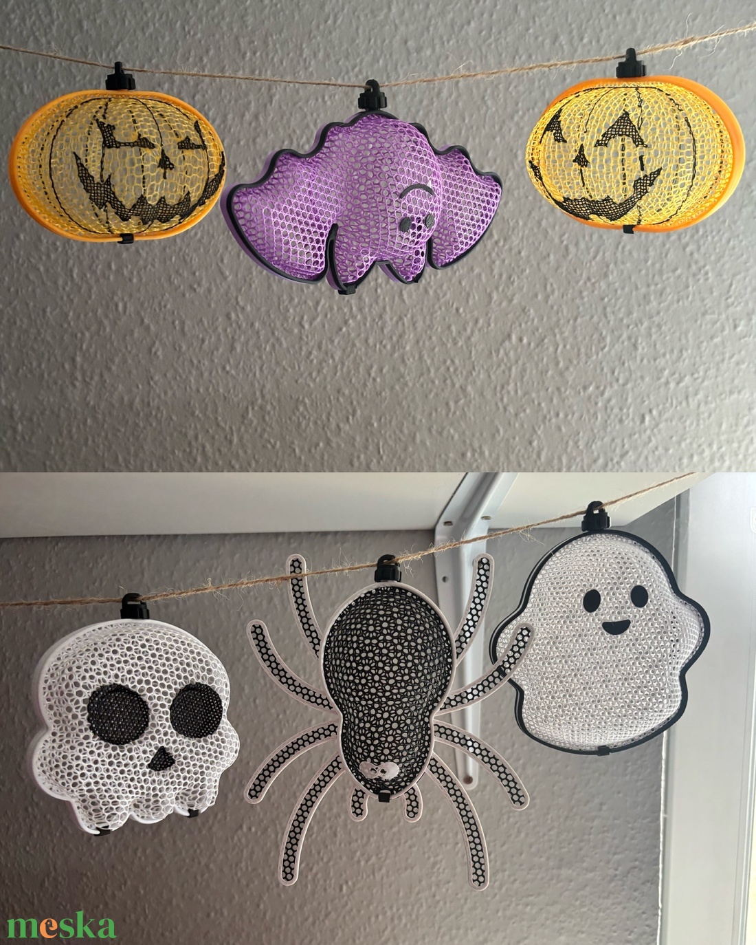Egyedi halloweeni dekoráció és ajándéktartó - otthon & életmód - dekoráció - halloween - halloweeni dekoráció - Meska.hu