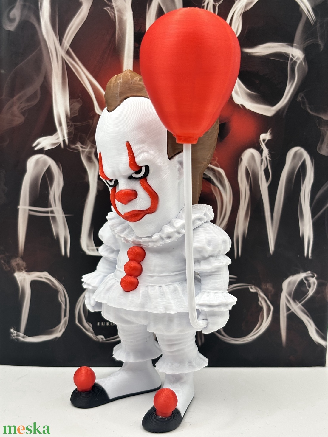 Pennywise horror figura - otthon & életmód - dekoráció - halloween - halloweeni dekoráció - Meska.hu