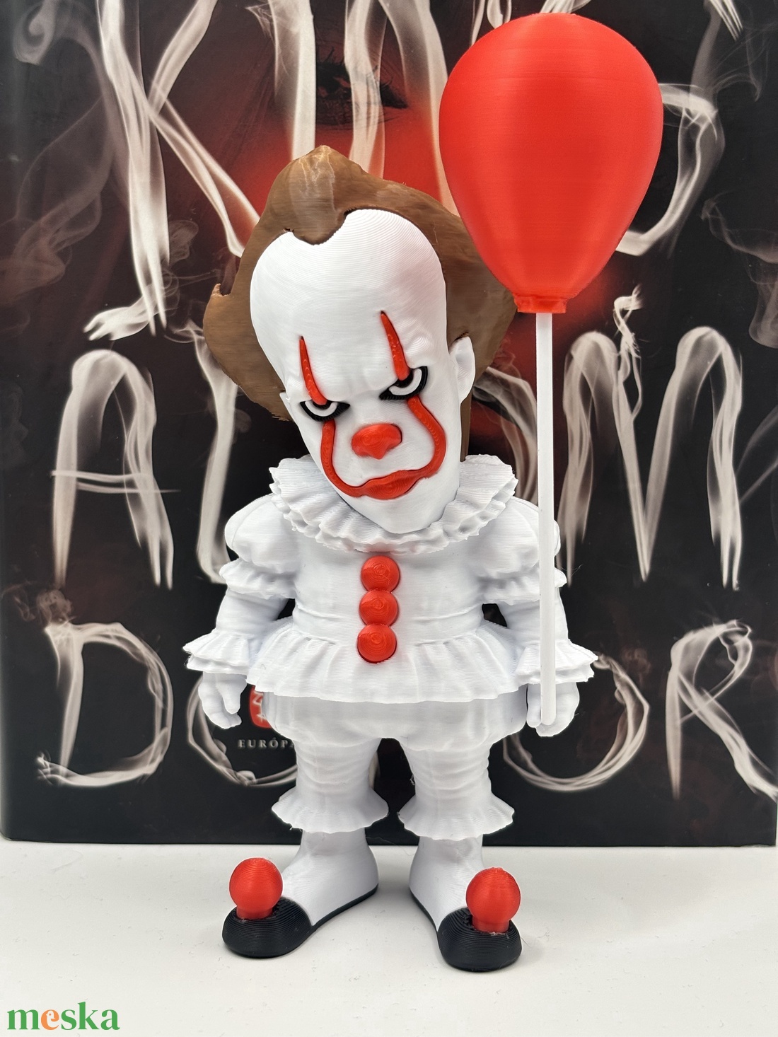 Pennywise horror figura - otthon & életmód - dekoráció - halloween - halloweeni dekoráció - Meska.hu