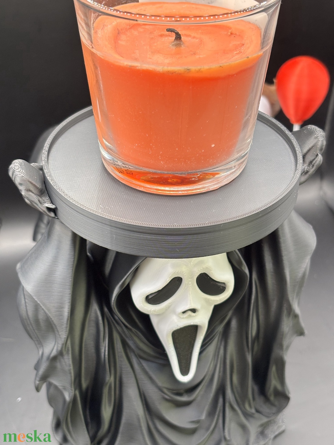 Sikoly alakú egyedi gyertyatartó - otthon & életmód - dekoráció - halloween - halloweeni dekoráció - Meska.hu