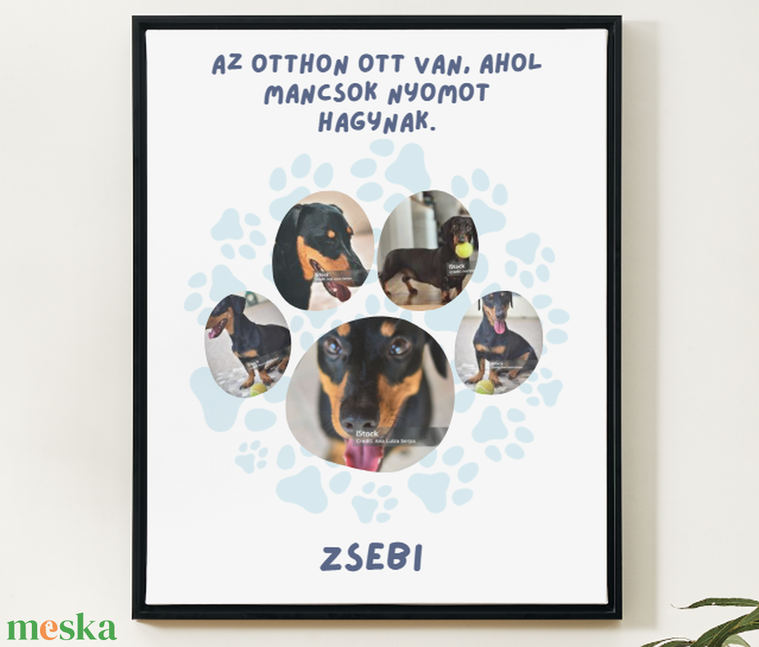 Örök Mancsnyom Egyedi kutyás ajándék- és emlékkép - otthon & életmód - dekoráció - kép & falikép - képkeret - Meska.hu Örök Mancsnyom Egyedi kutyás ajándék- és emlékkép - otthon & életmód - dekoráció - kép & falikép - képkeret - Meska.hu