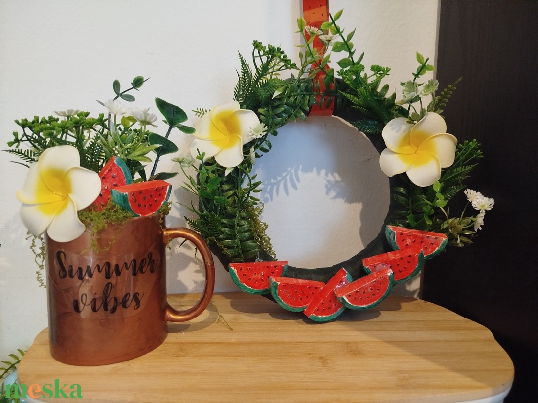 Summer decor  - otthon & életmód - dekoráció - ajtó- és ablak dekoráció - ajtódísz & kopogtató - Meska.hu