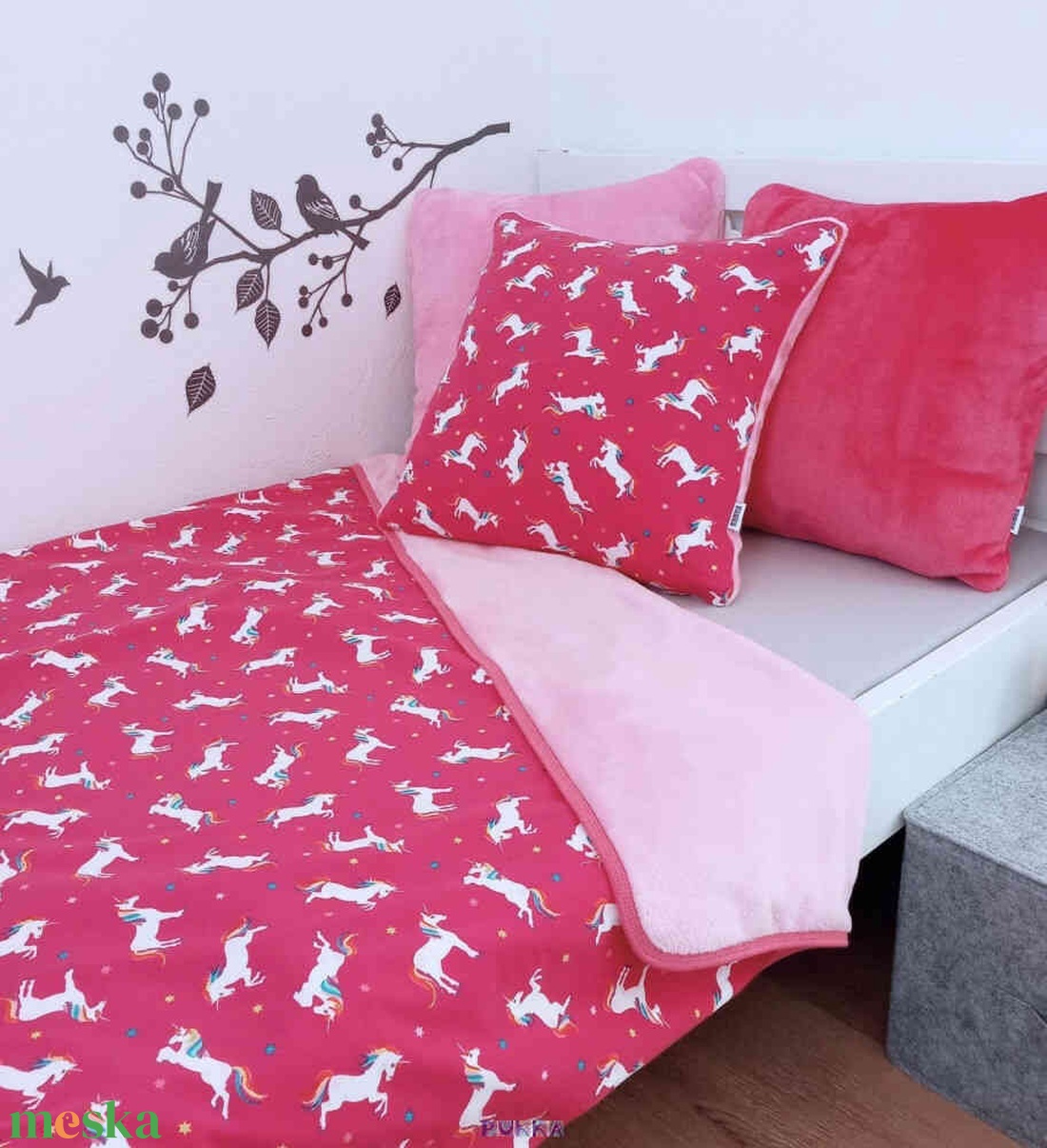 Meleg Takaró óvodásoknak párnahuzattal unikornis pink - játék & sport - ovis felszerelés - ovis ágynemű - Meska.hu Meleg Takaró óvodásoknak párnahuzattal unikornis pink - játék & sport - ovis felszerelés - ovis ágynemű - Meska.hu