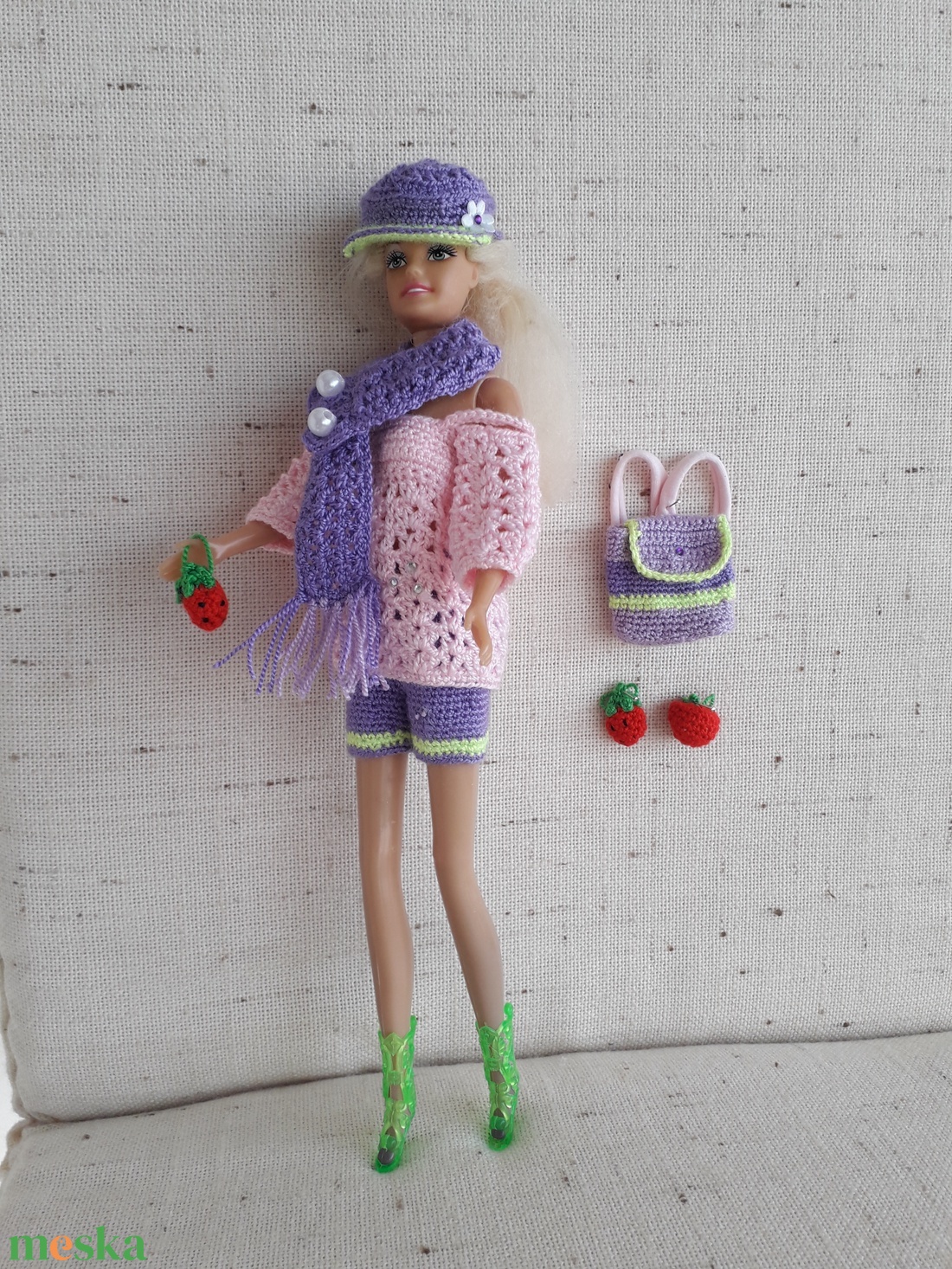 Barbie garnitúra - játék & sport - baba & babaház - babaruha, babakellék - Meska.hu Barbie garnitúra - játék & sport - baba & babaház - babaruha, babakellék - Meska.hu