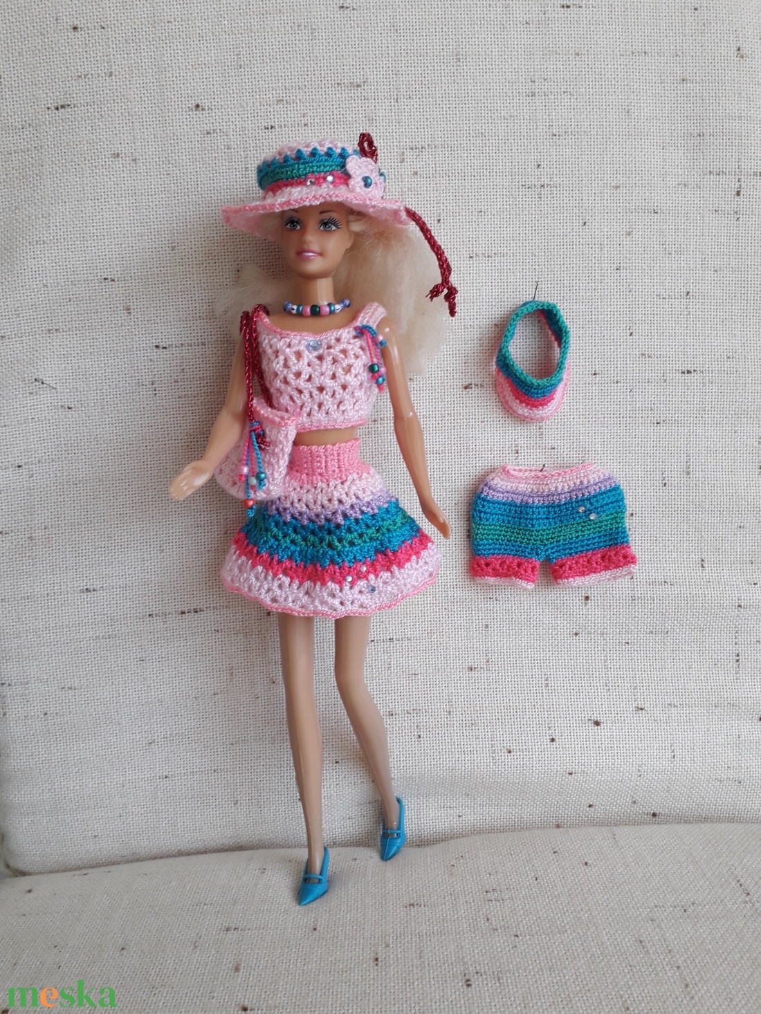 Barbie ruha garnitúra - játék & sport - baba & babaház - barbie ruhák - Meska.hu Barbie ruha garnitúra - játék & sport - baba & babaház - barbie ruhák - Meska.hu