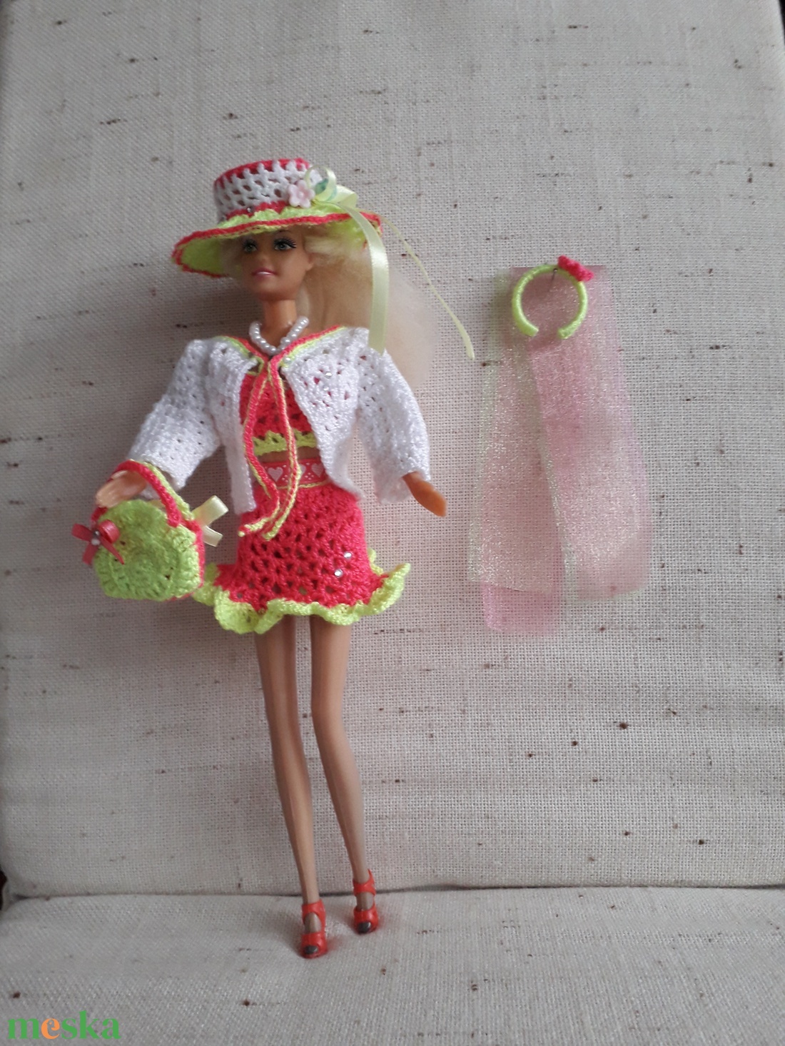 Barbieruha garnitúra - játék & sport - baba & babaház - barbie ruhák - Meska.hu Barbieruha garnitúra - játék & sport - baba & babaház - barbie ruhák - Meska.hu
