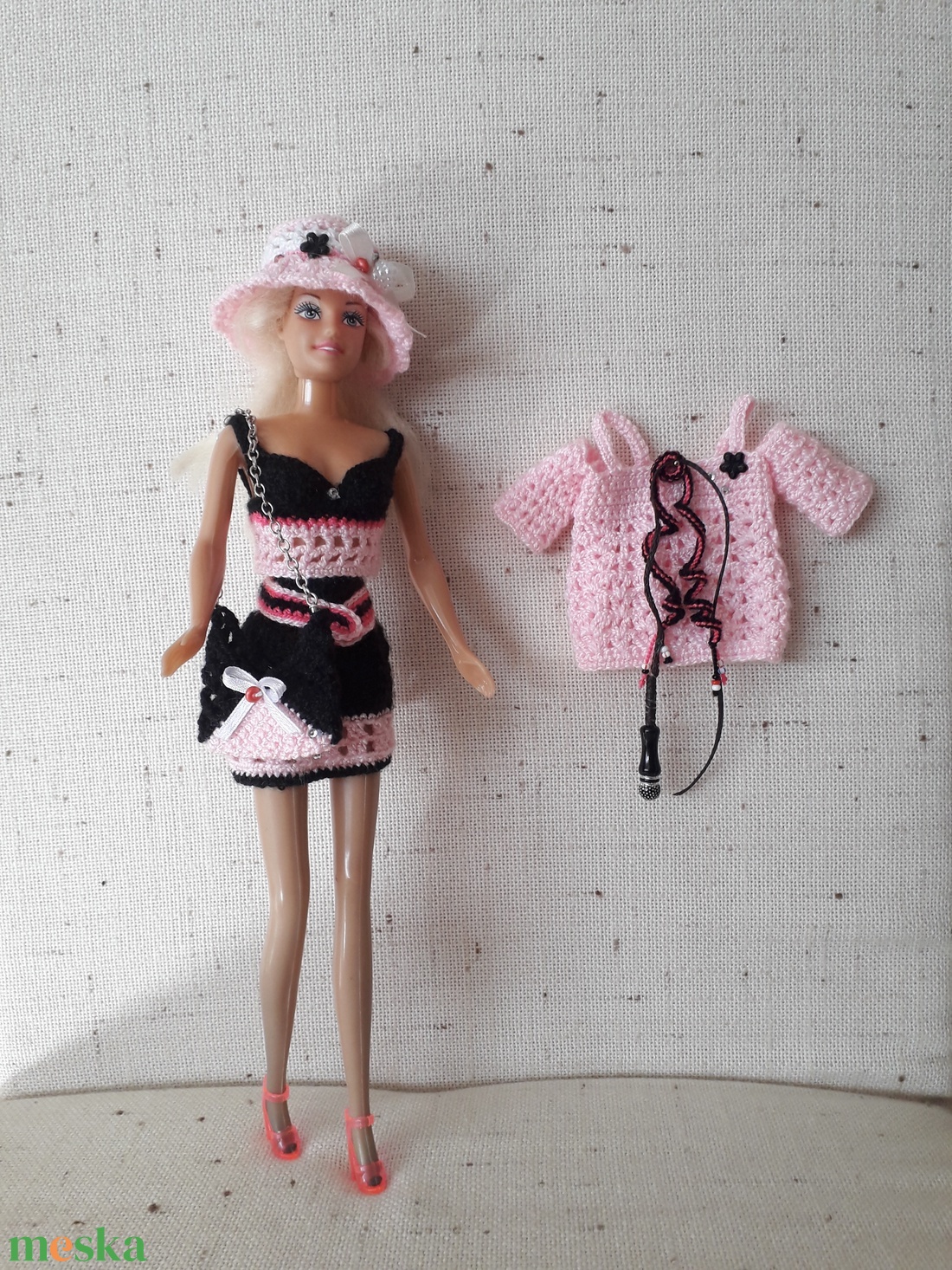 Barbi baba horgolt ruha garnitúra - játék & sport - baba & babaház - barbie ruhák - Meska.hu Barbi baba horgolt ruha garnitúra - játék & sport - baba & babaház - barbie ruhák - Meska.hu