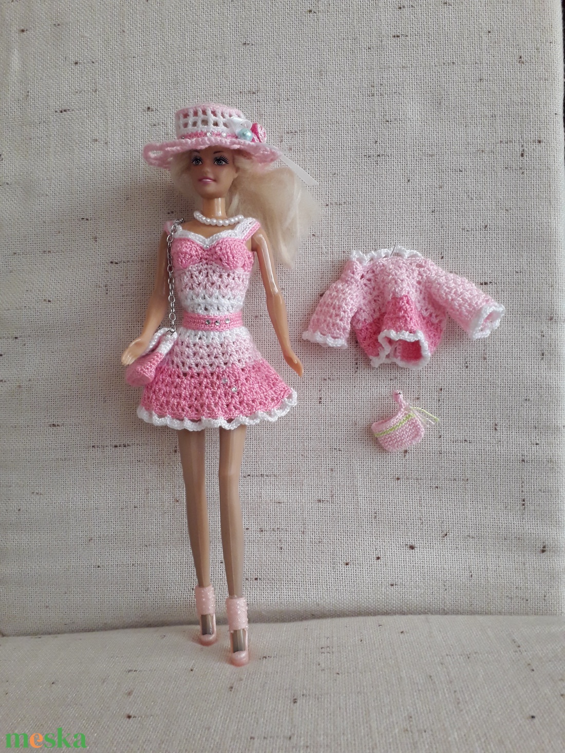 Barbie babaruha garnitúra - játék & sport - baba & babaház - barbie ruhák - Meska.hu Barbie babaruha garnitúra - játék & sport - baba & babaház - barbie ruhák - Meska.hu