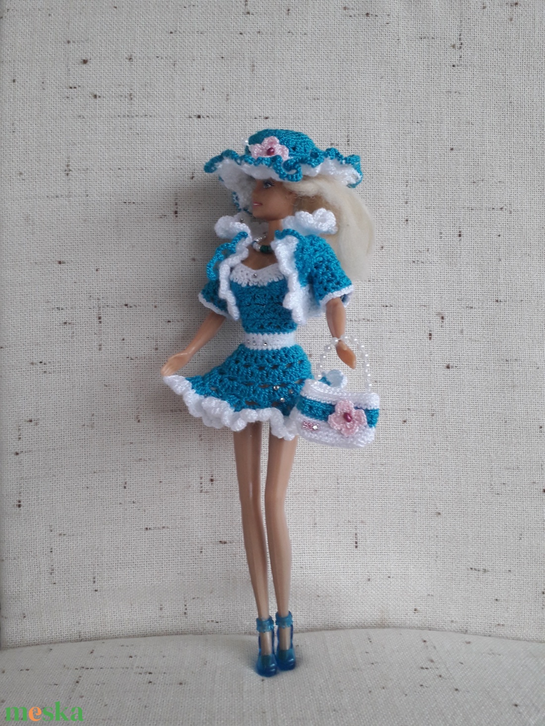 Horgolt Barbie ruha szett - játék & sport - baba & babaház - barbie ruhák - Meska.hu Horgolt Barbie ruha szett - játék & sport - baba & babaház - barbie ruhák - Meska.hu
