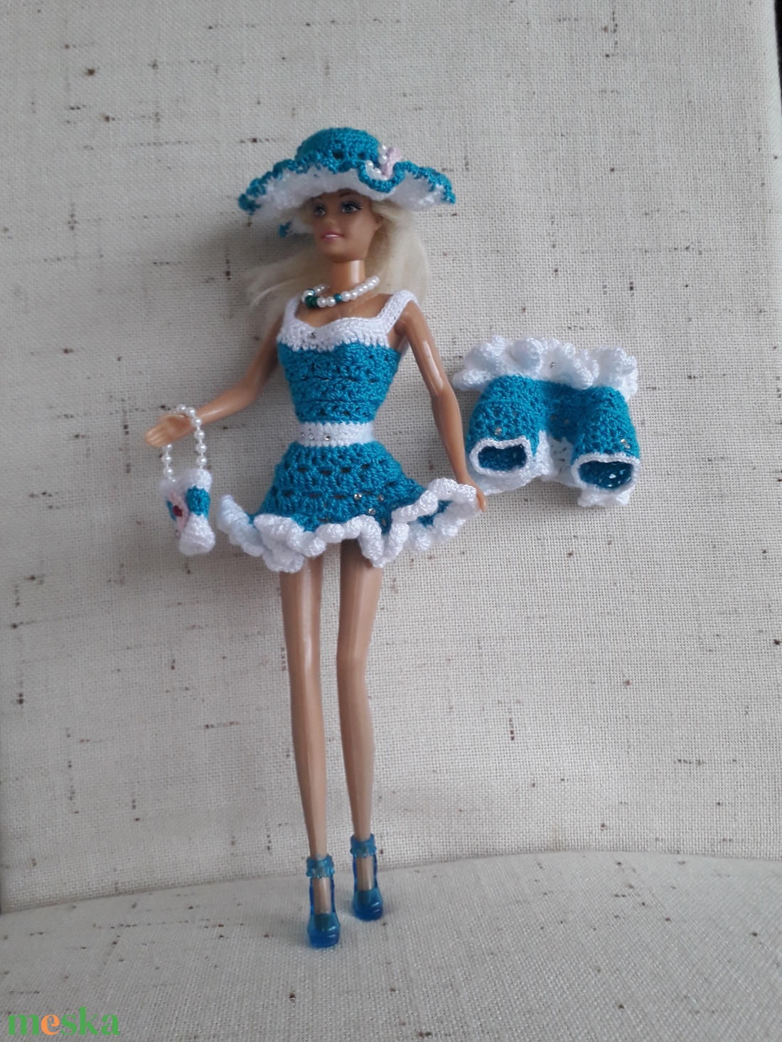 Horgolt Barbie ruha szett - játék & sport - baba & babaház - barbie ruhák - Meska.hu Horgolt Barbie ruha szett - játék & sport - baba & babaház - barbie ruhák - Meska.hu