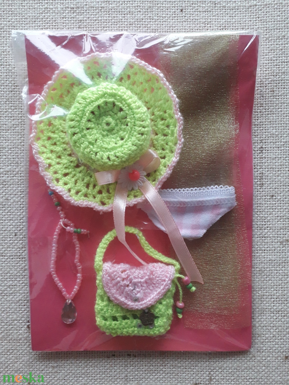 Barbie baba kiegészítők - játék & sport - baba & babaház - babaruha, babakellék - Meska.hu