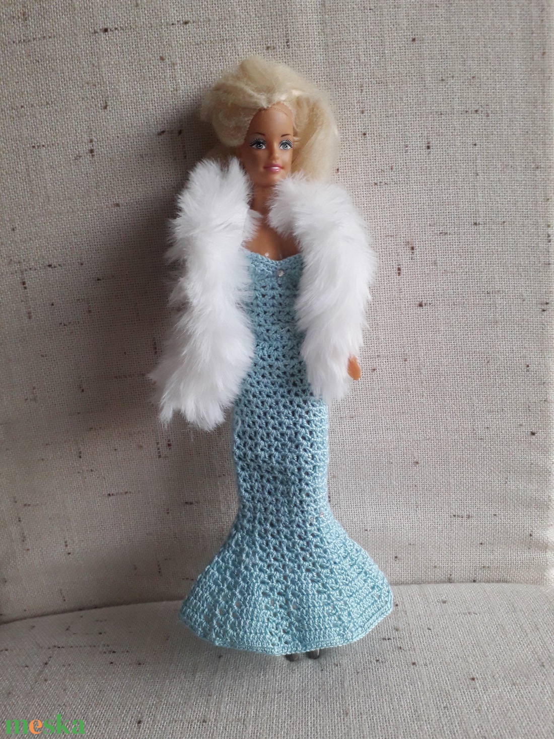 Hosszú Barbie ruha - játék & sport - baba & babaház - barbie ruhák - Meska.hu