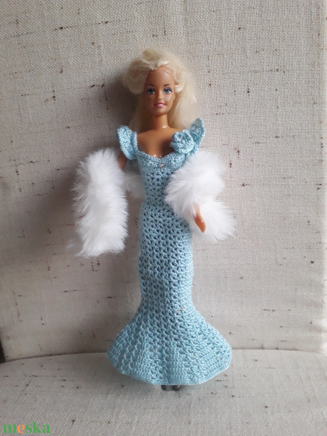 Hosszú Barbie ruha - játék & sport - baba & babaház - barbie ruhák - Meska.hu