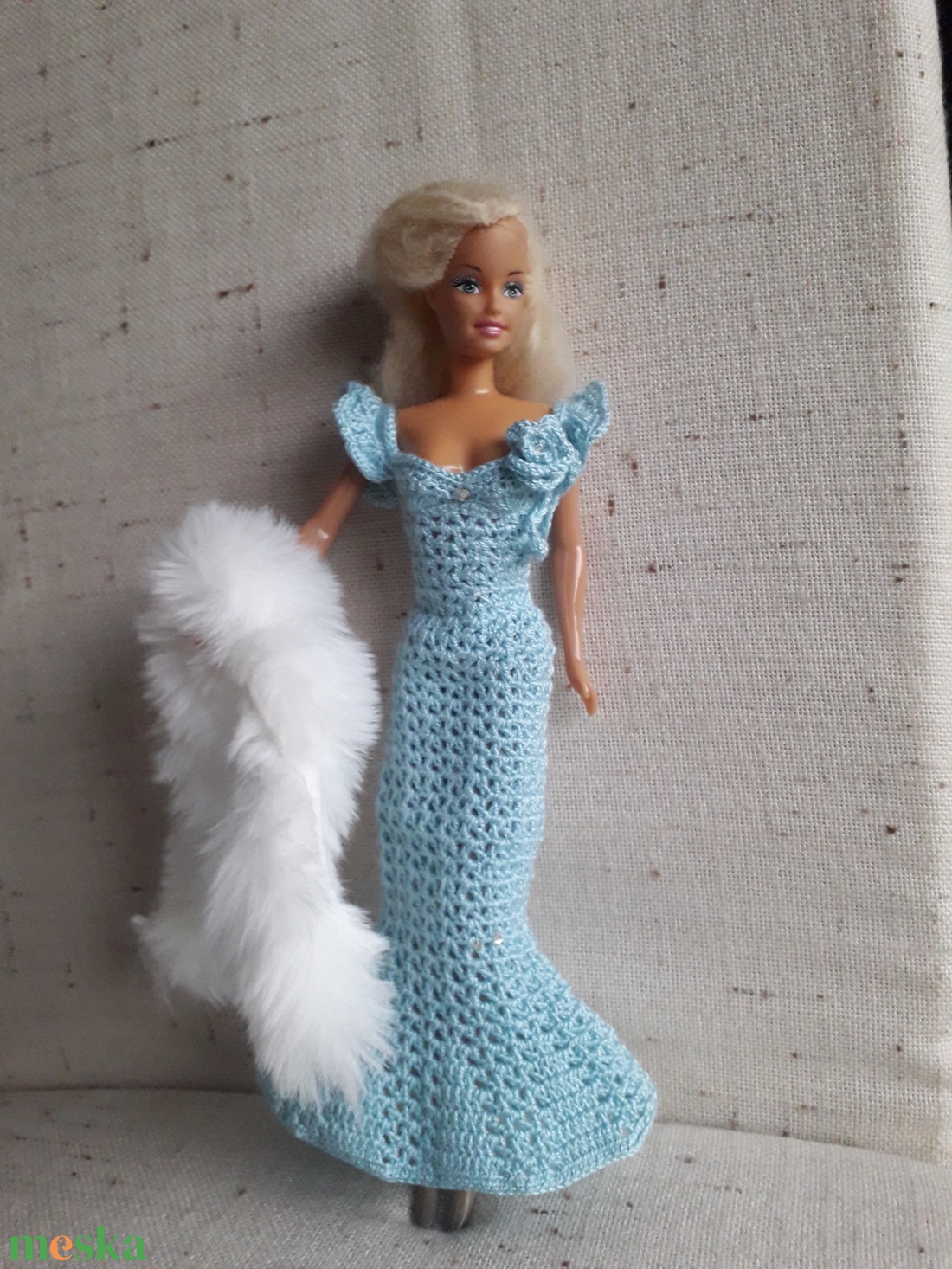 Hosszú Barbie ruha - játék & sport - baba & babaház - barbie ruhák - Meska.hu