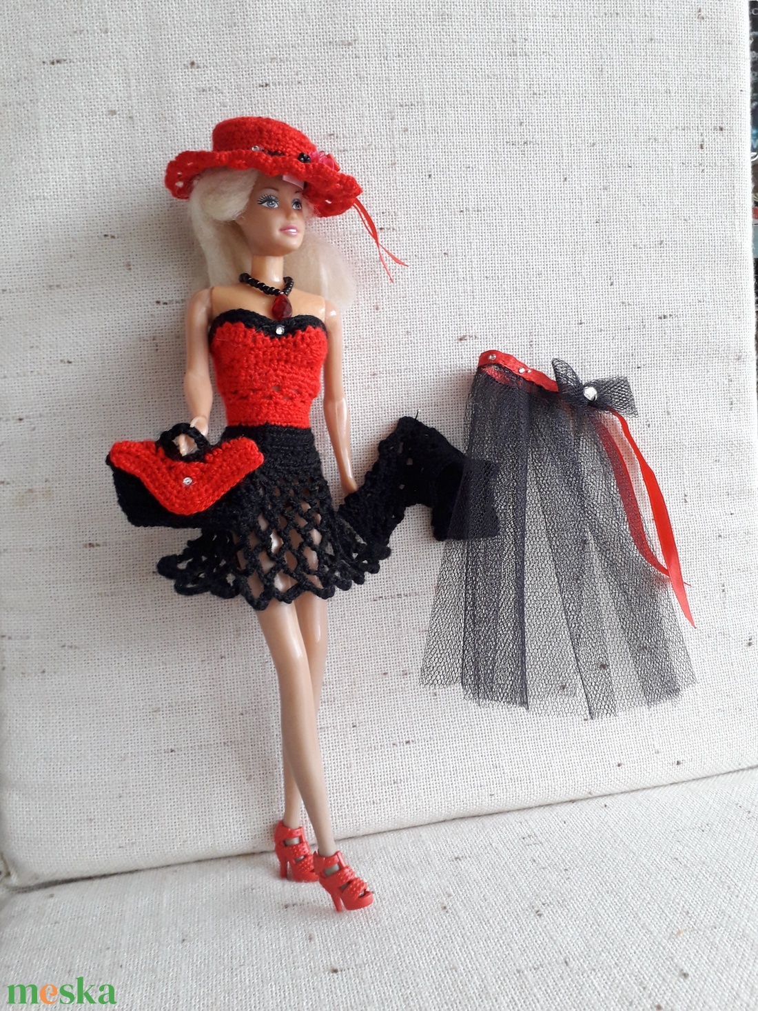 Barbie ruha - játék & sport - baba & babaház - barbie ruhák - Meska.hu