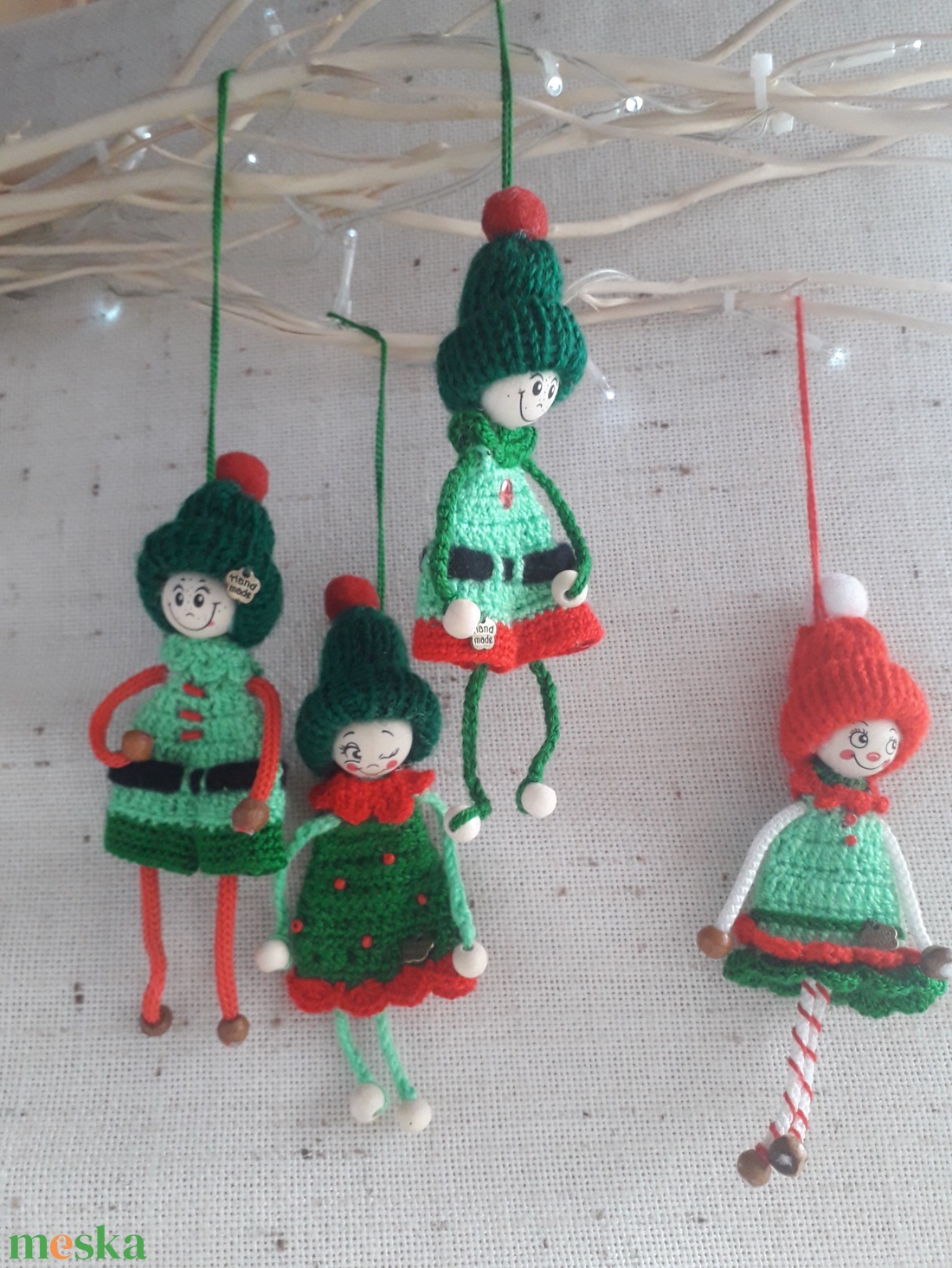 Manókészlet - otthon & életmód - dekoráció - fali és függő dekoráció - függődísz - Meska.hu