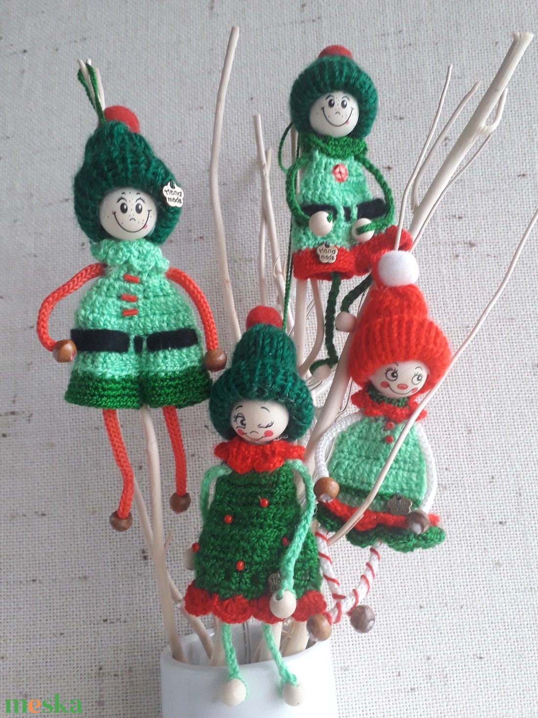 Manókészlet - otthon & életmód - dekoráció - fali és függő dekoráció - függődísz - Meska.hu