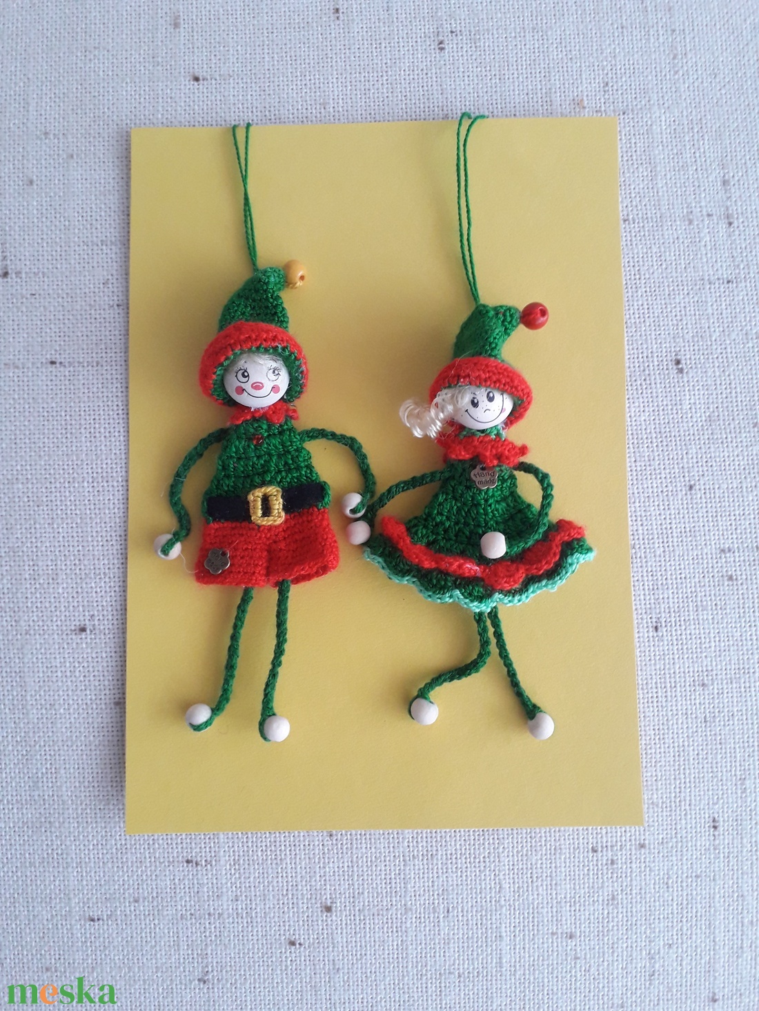 Manókák - otthon & életmód - dekoráció - fali és függő dekoráció - függődísz - Meska.hu