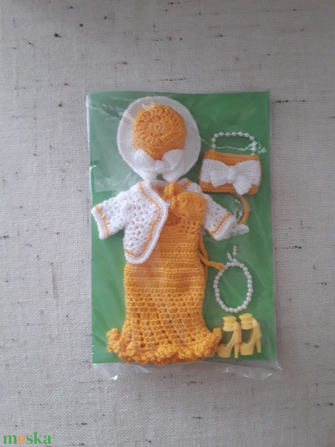 Horgolt Barbie ruha - játék & sport - baba & babaház - barbie ruhák - Meska.hu