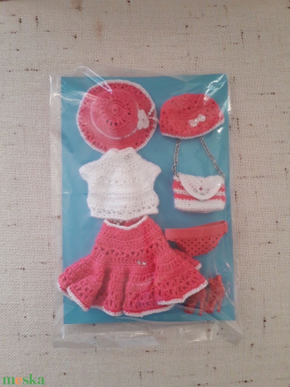 Barbie ruha garnitúra - játék & sport - baba & babaház - barbie ruhák - Meska.hu