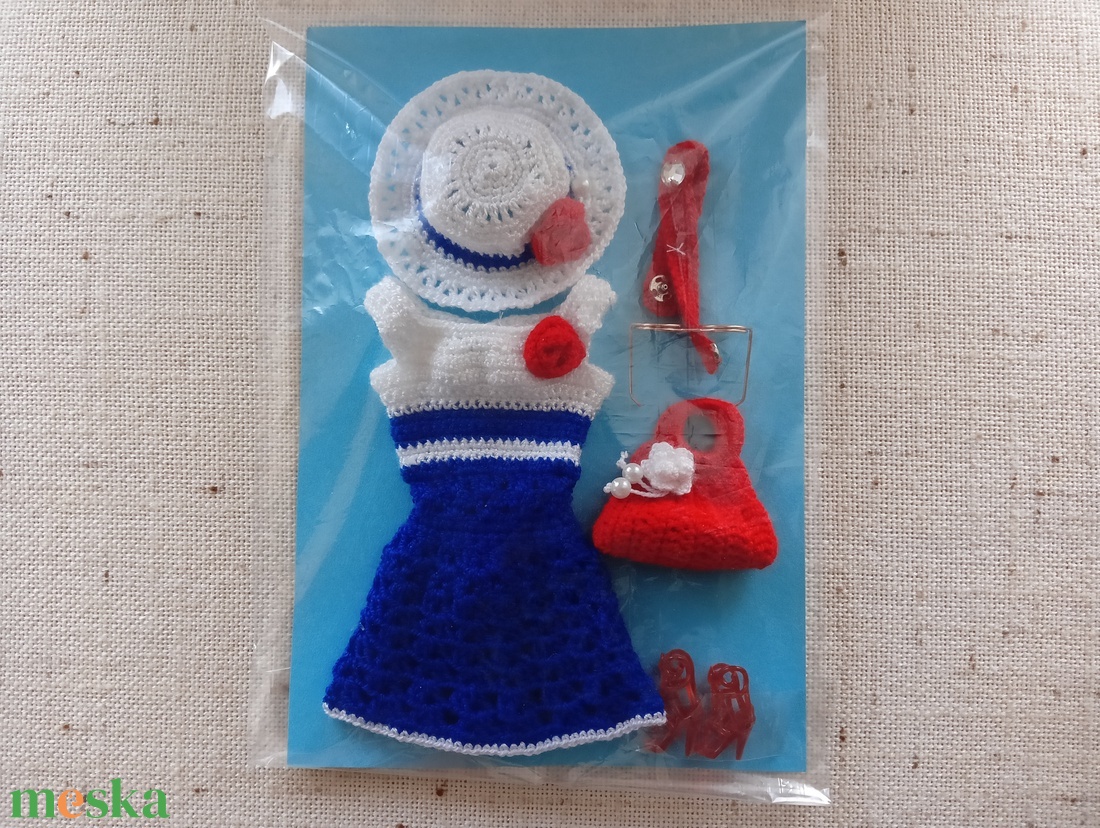 Barbie ruha kiegészítőkkel - játék & sport - baba & babaház - barbie ruhák - Meska.hu