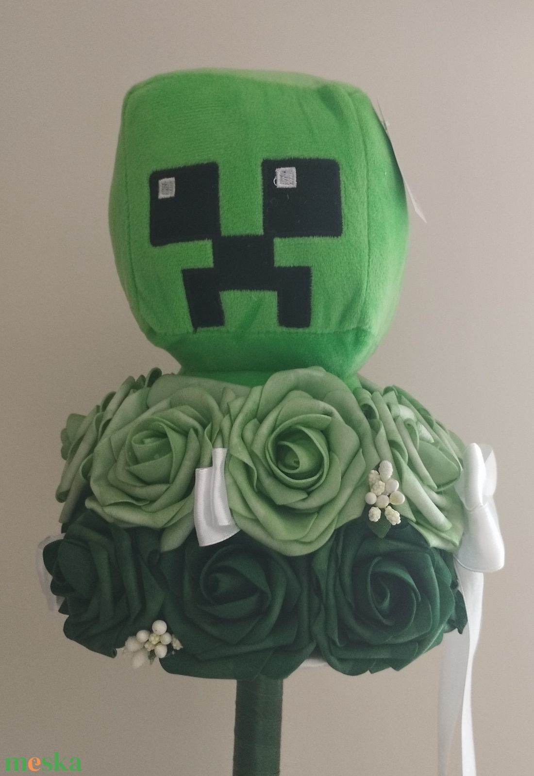 Creeper témájú ballagási csokor - otthon & életmód - dekoráció - virágdísz és tartó - csokor & virágdísz - Meska.hu Creeper témájú ballagási csokor - otthon & életmód - dekoráció - virágdísz és tartó - csokor & virágdísz - Meska.hu