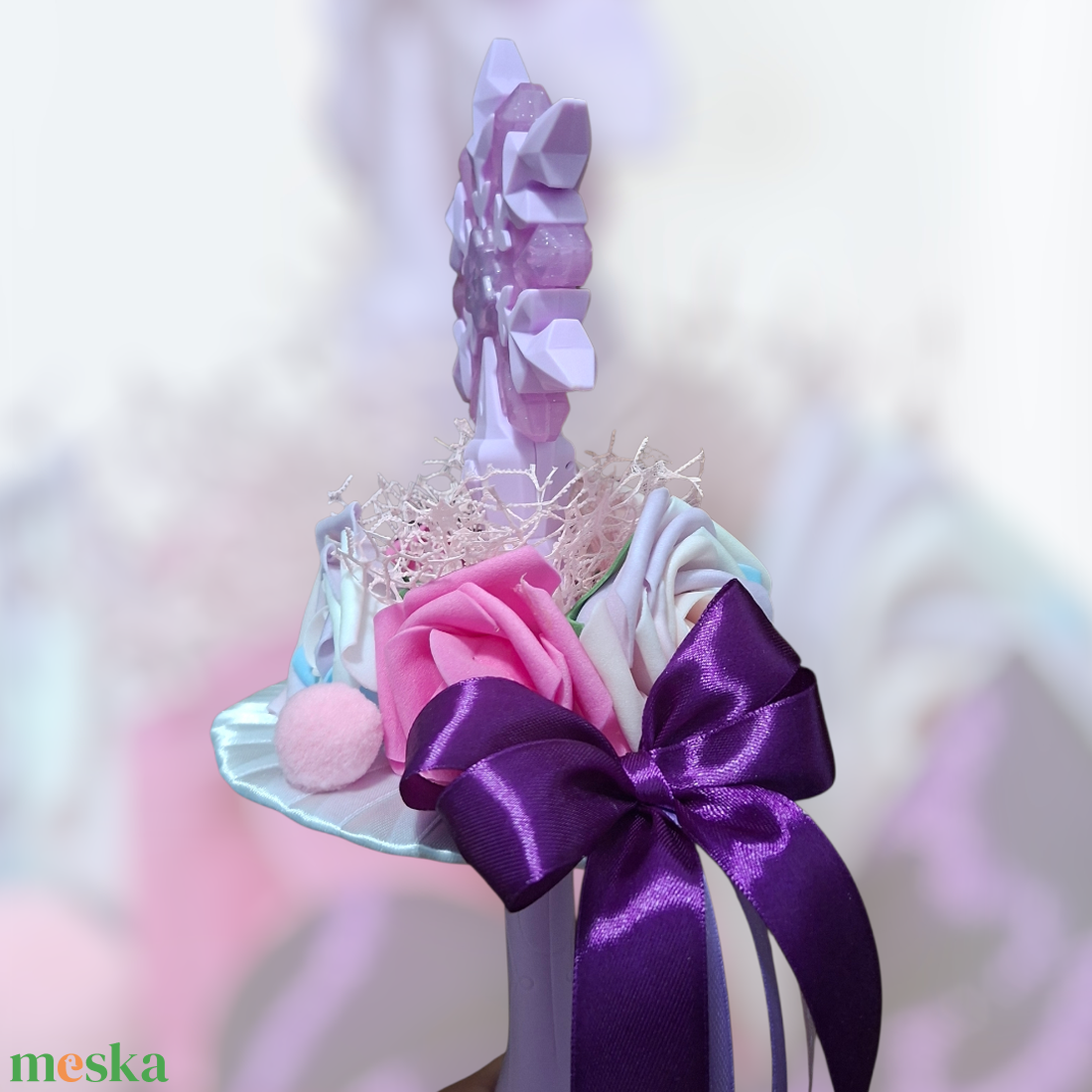 Óvodai ballagási csokor varázspálcával - otthon & életmód - virágdekoráció - virágok - virágcsokor - Meska.hu