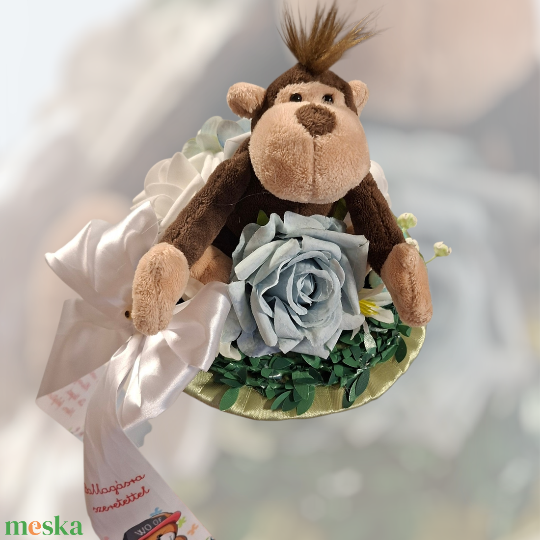 Majmos óvodai ballagási csokor - otthon & életmód - virágdekoráció - virágok - virágcsokor - Meska.hu