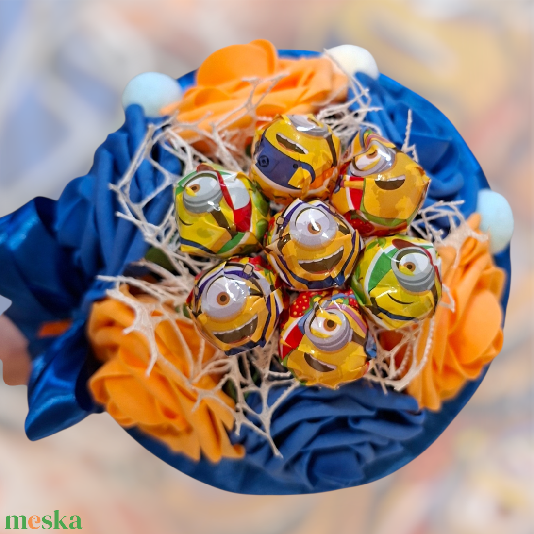 Óvodai ballagási csokor nyalókával - otthon & életmód - virágdekoráció - virágok - virágcsokor - Meska.hu