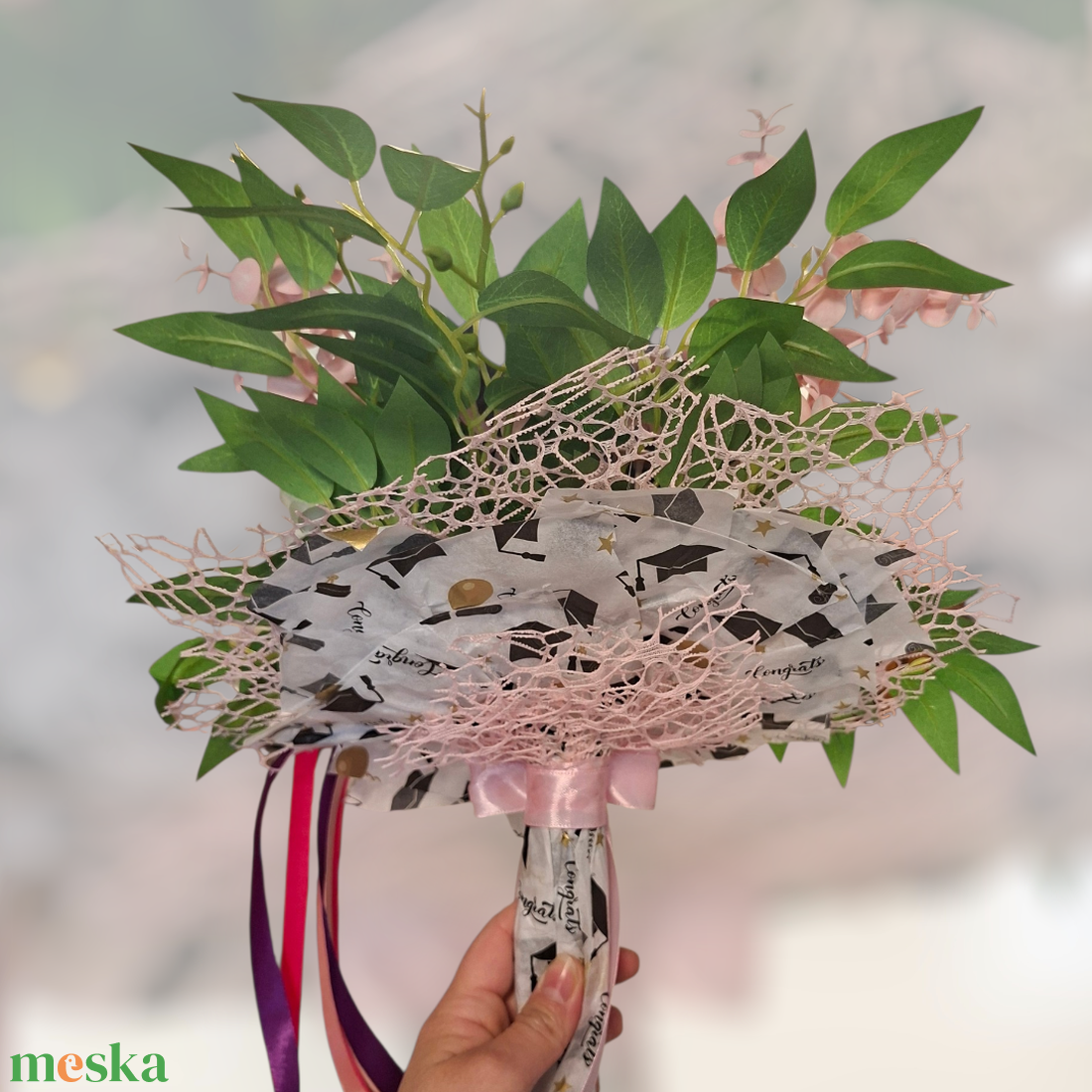 Macis óvodai ballagási csokor - otthon & életmód - virágdekoráció - virágok - virágcsokor - Meska.hu