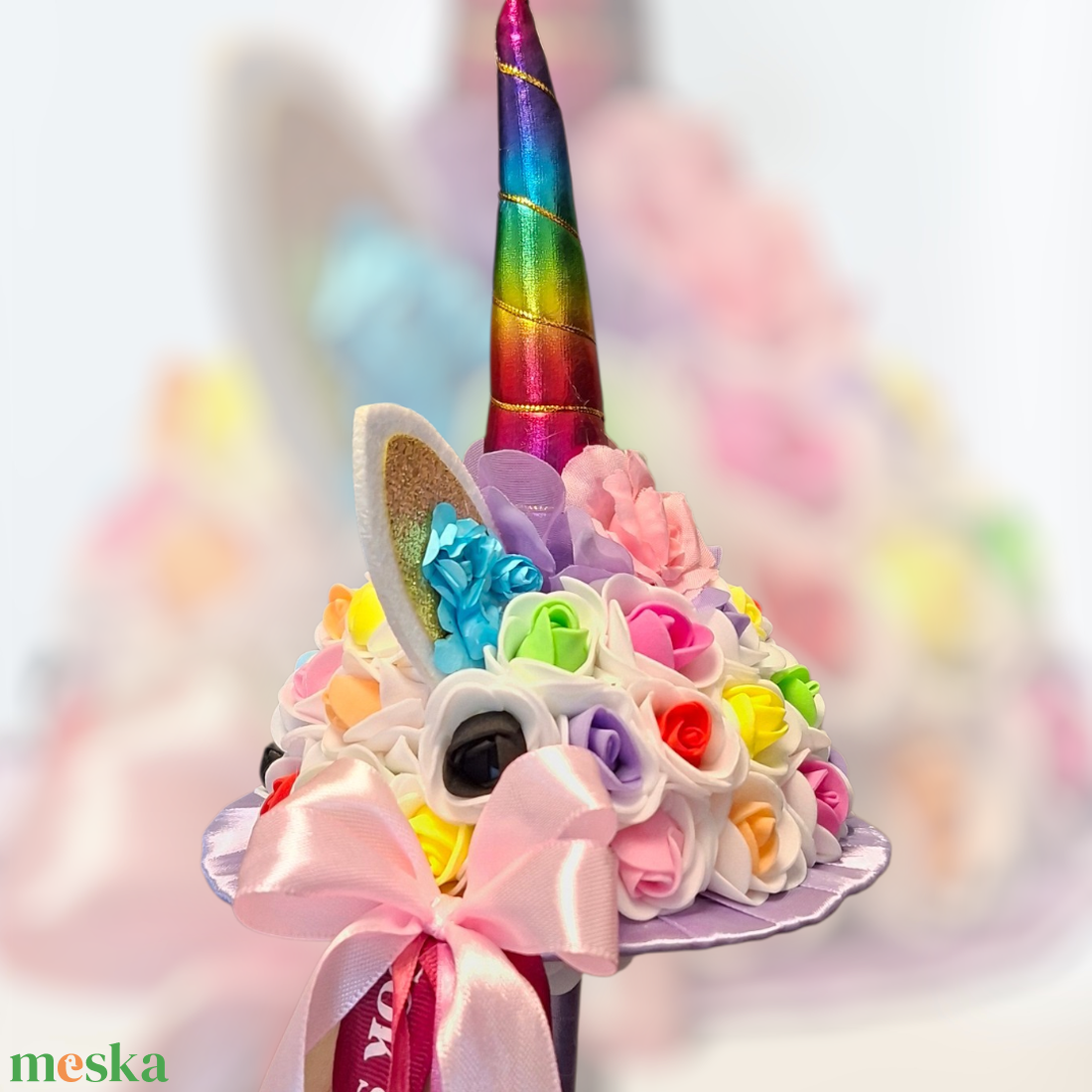Unicornis csokor óvodai ballagásra - otthon & életmód - virágdekoráció - virágok - virágcsokor - Meska.hu