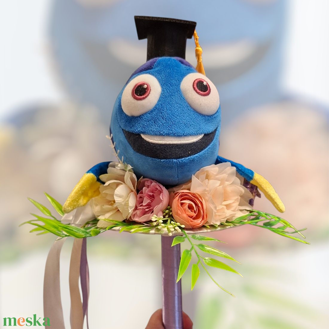 Óvodai ballagási csokor Senillával - otthon & életmód - virágdekoráció - virágok - virágcsokor - Meska.hu