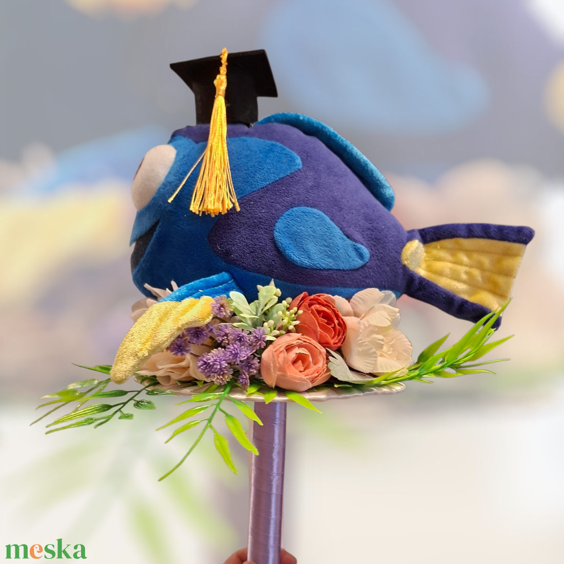 Óvodai ballagási csokor Senillával - otthon & életmód - virágdekoráció - virágok - virágcsokor - Meska.hu