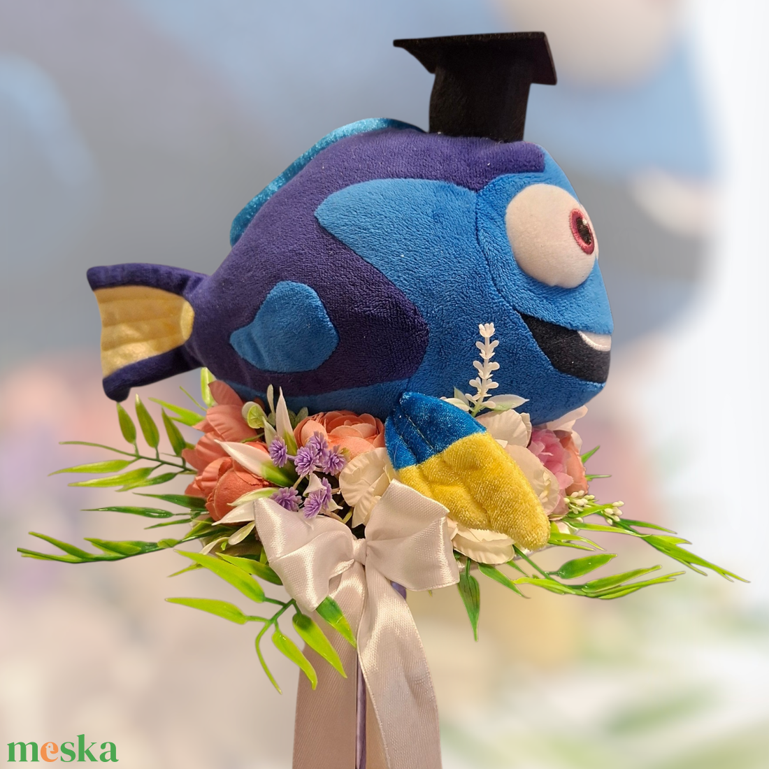 Óvodai ballagási csokor Senillával - otthon & életmód - virágdekoráció - virágok - virágcsokor - Meska.hu