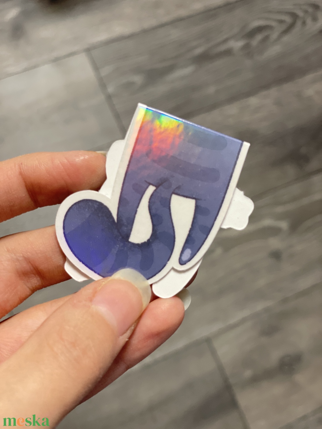 Mágneses könyvjelző hologramos - Mr. Chamberlin csillagos - könyv & zene - könyvjelző - Meska.hu