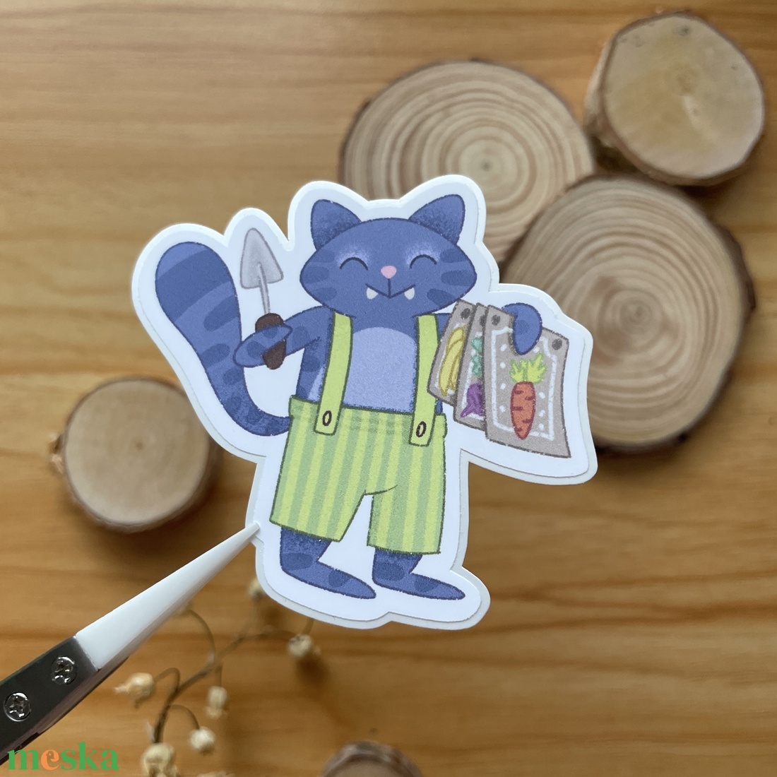 Vinyl Matrica - Ültess Mr. Chamberlinnel - otthon & életmód - papír, írószer - matrica, matrica csomag - Meska.hu