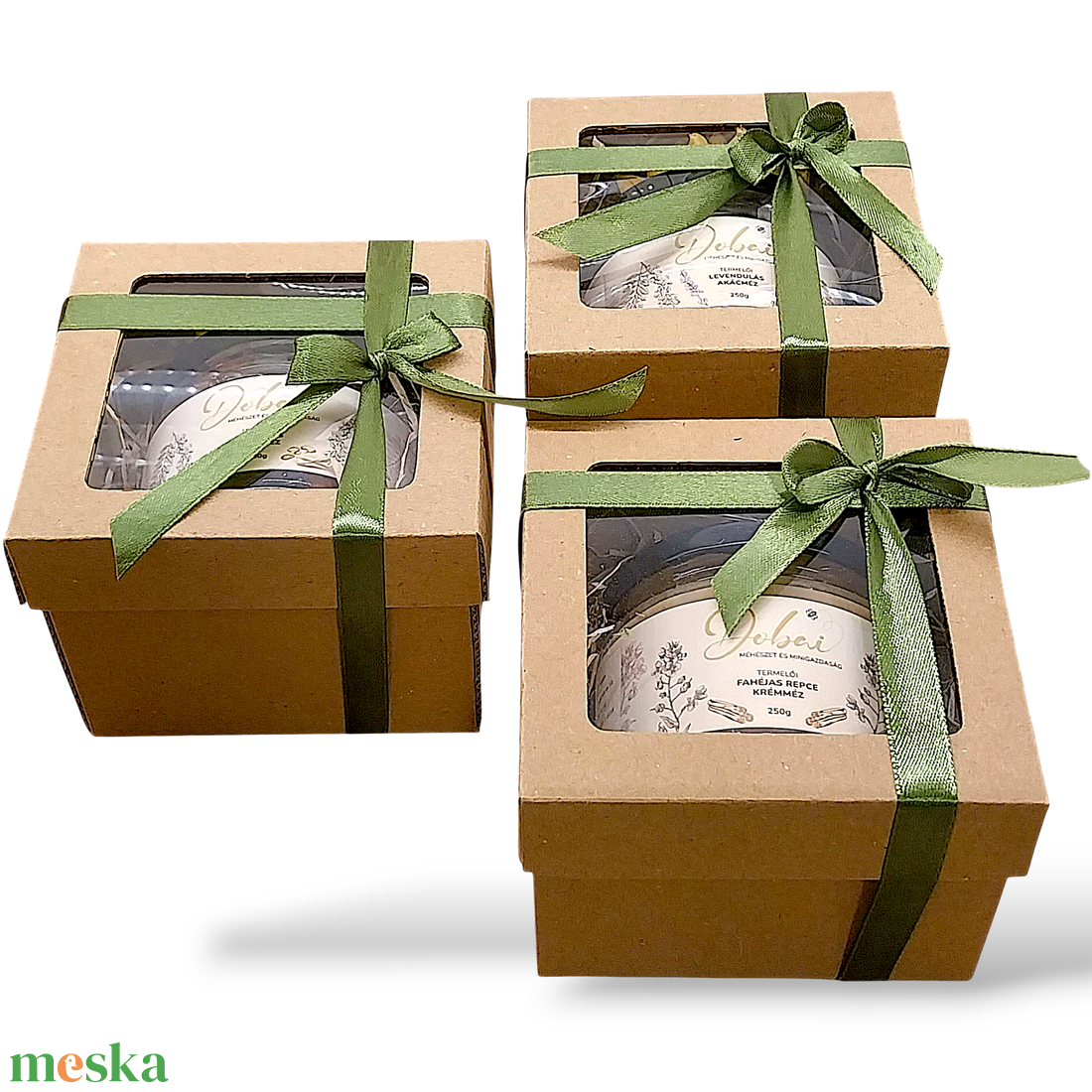 Díszdobozos méz - élelmiszer - méz & propolisz - Meska.hu